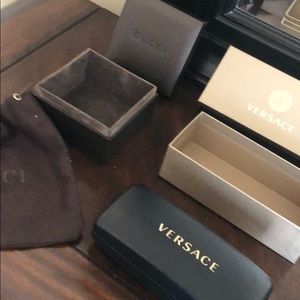 Gucci & Versace boxes